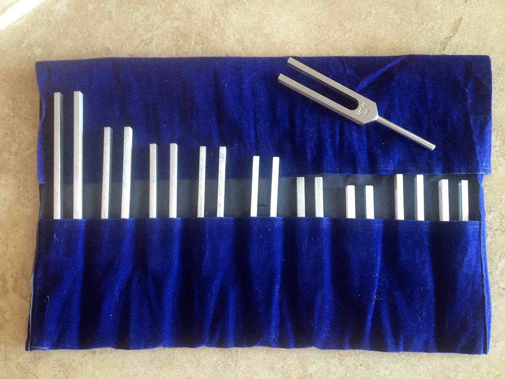 solfeggio weighted tuning forks